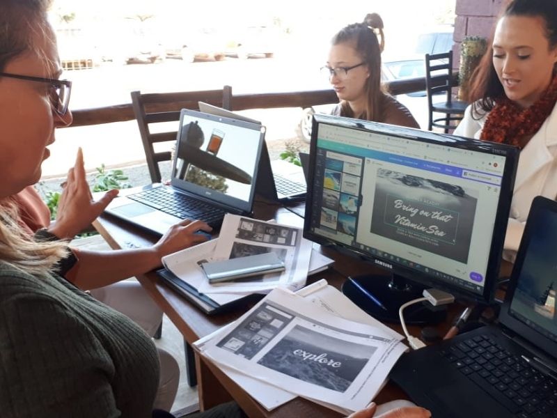 Practical social media training